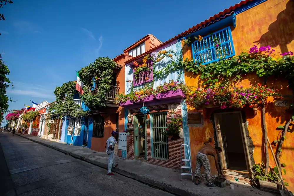 Cartagena historical street