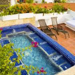 Rooftop with private pool