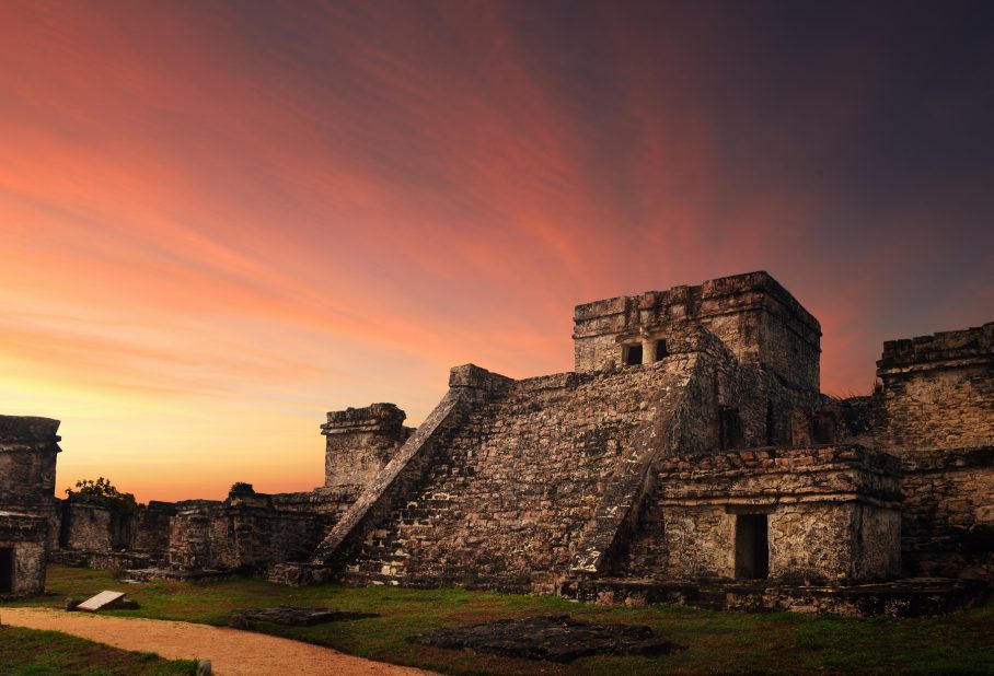 Tulum ruins in Mexico