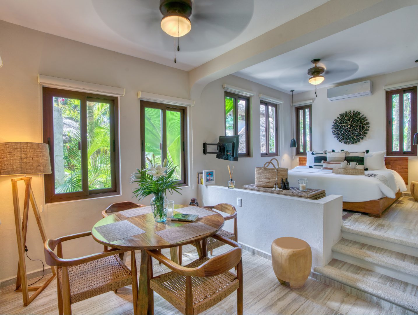 Living Room Tulum Villas