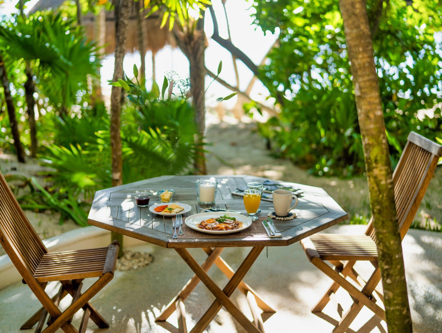 Breakfast Tulum Villas Vacation