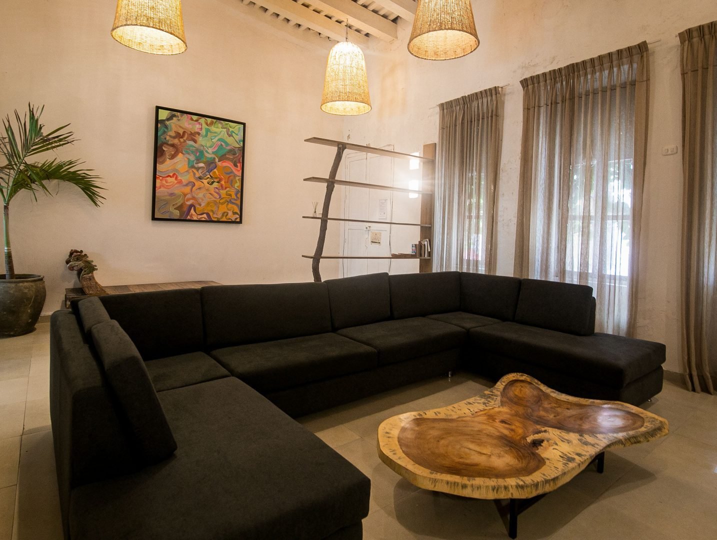 Living room villa