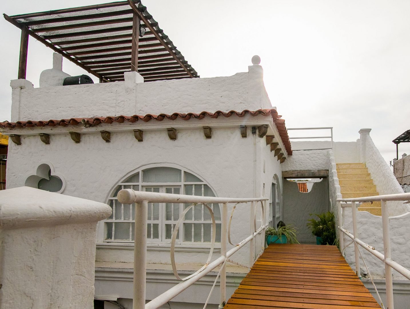 Roof deck cartagena house