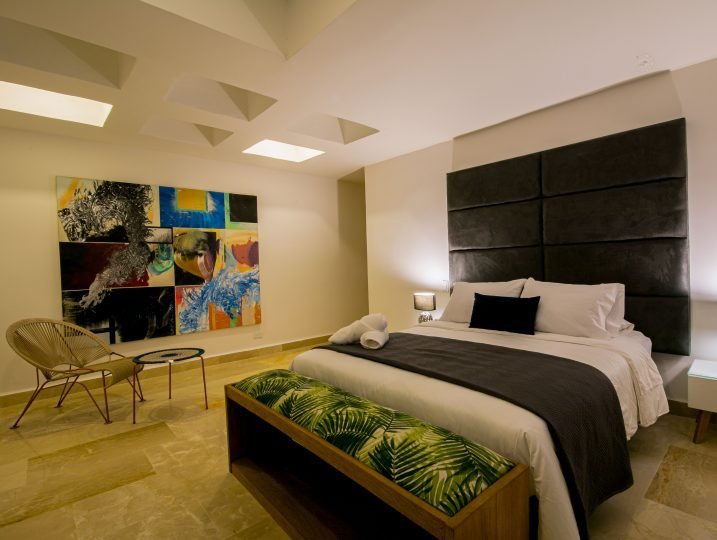 Luxury condo bedroom