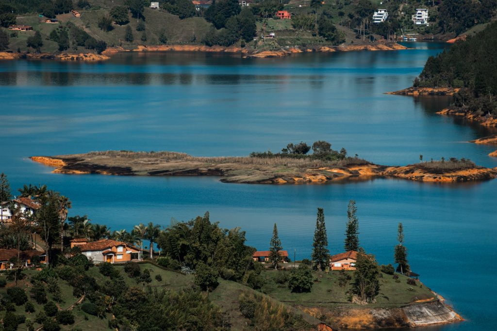 Guatape, near to Medellin in Colombia