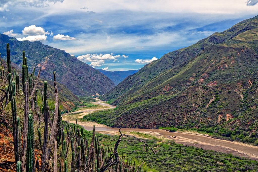 Chicamocha Natural Park in Santander, Colombia