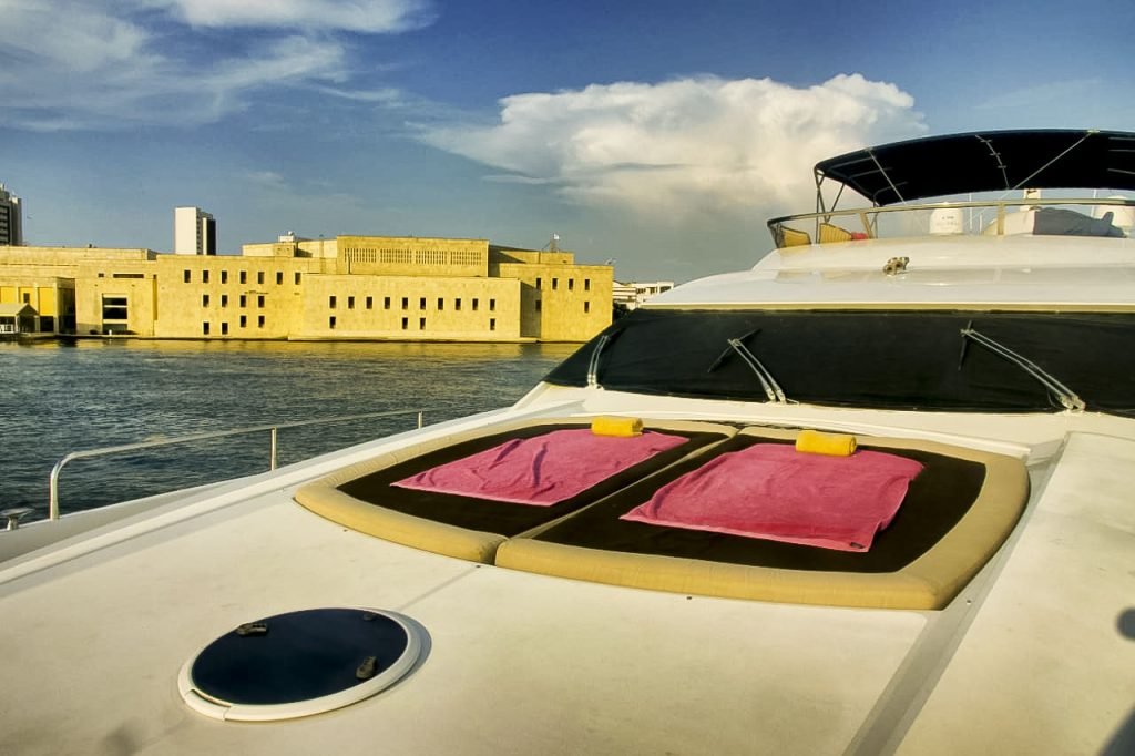 Yacht for rental in Cartagena