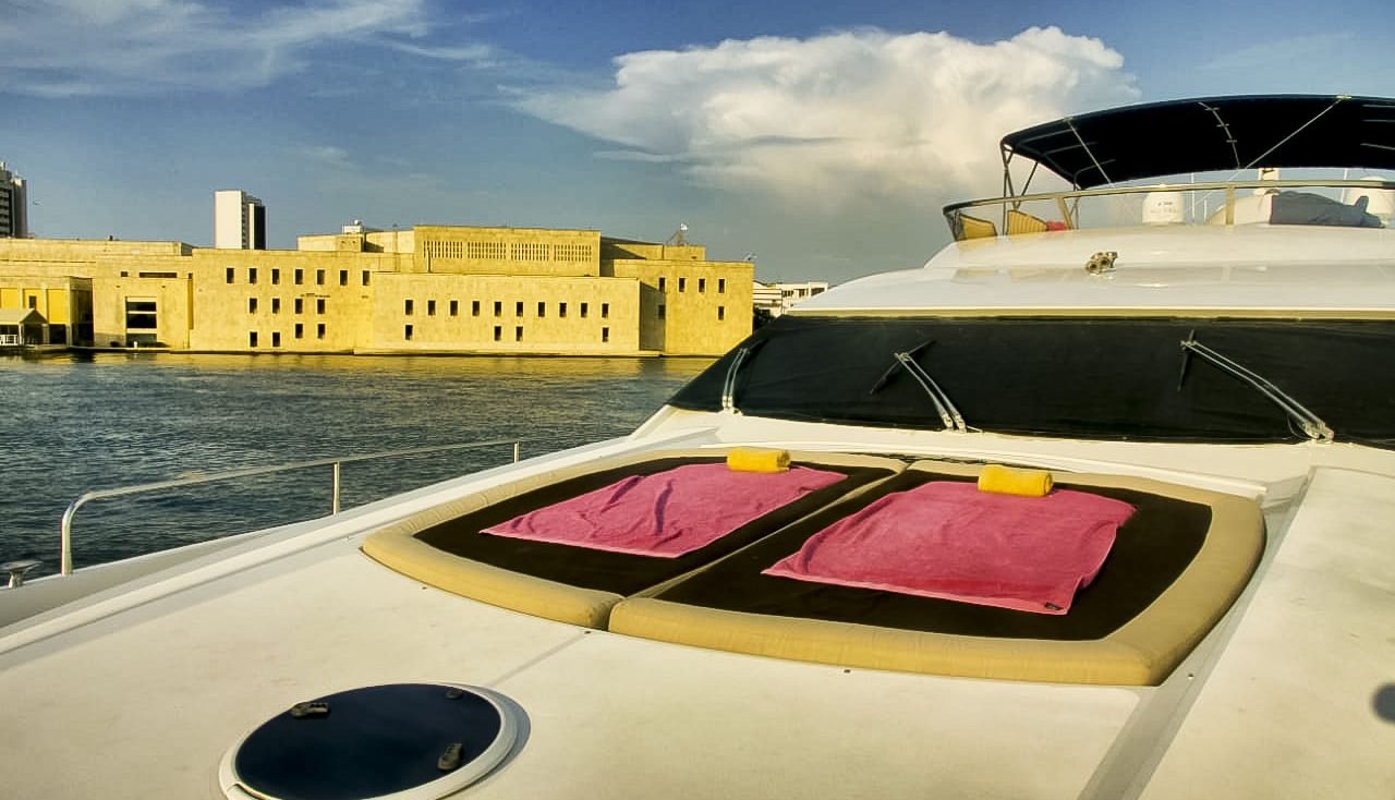 Yacht for rental in Cartagena