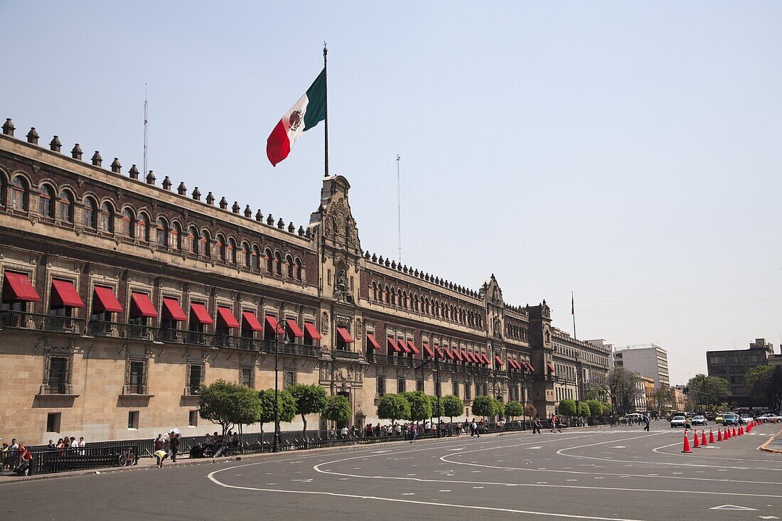 National Palace Palacio Nacional Zocalo Plaza de la Constitucion Mexico City
