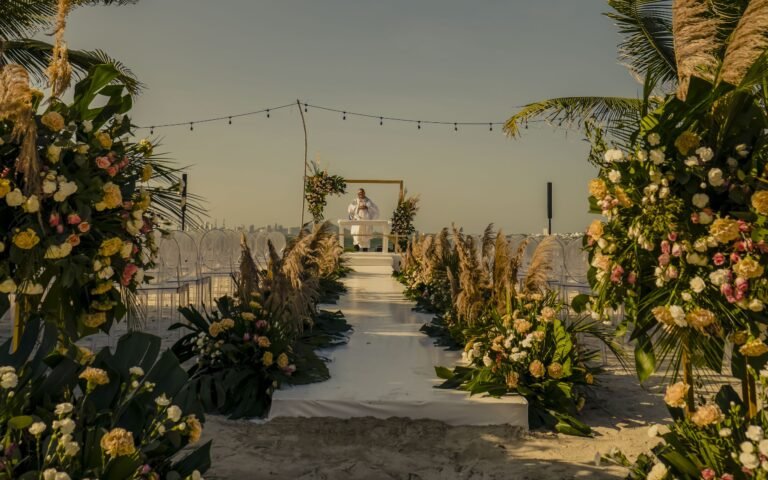 beach wedding cartagena