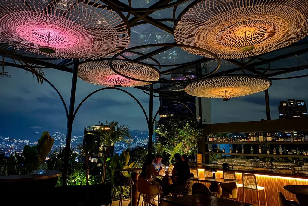 best rooftops medellin