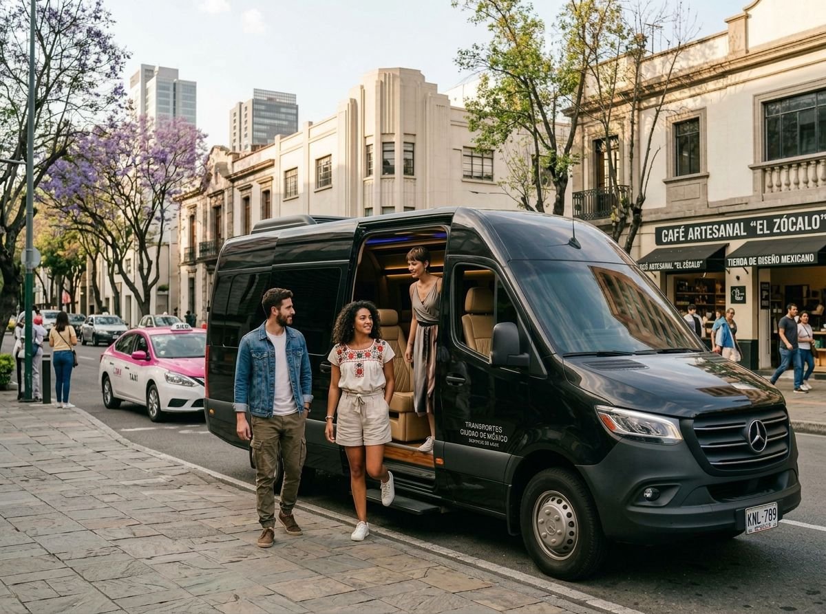 Private Transportation in Mexico City.