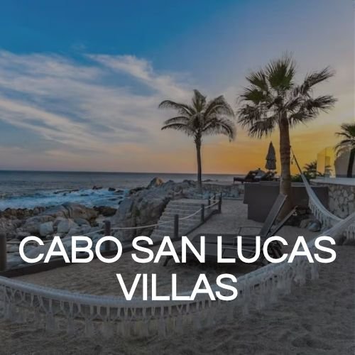 Luxury villa rental in Cabo San Lucas with private pool and ocean views
