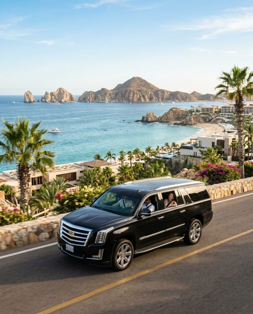 Private luxury los cabos airport transportation and chauffeur service