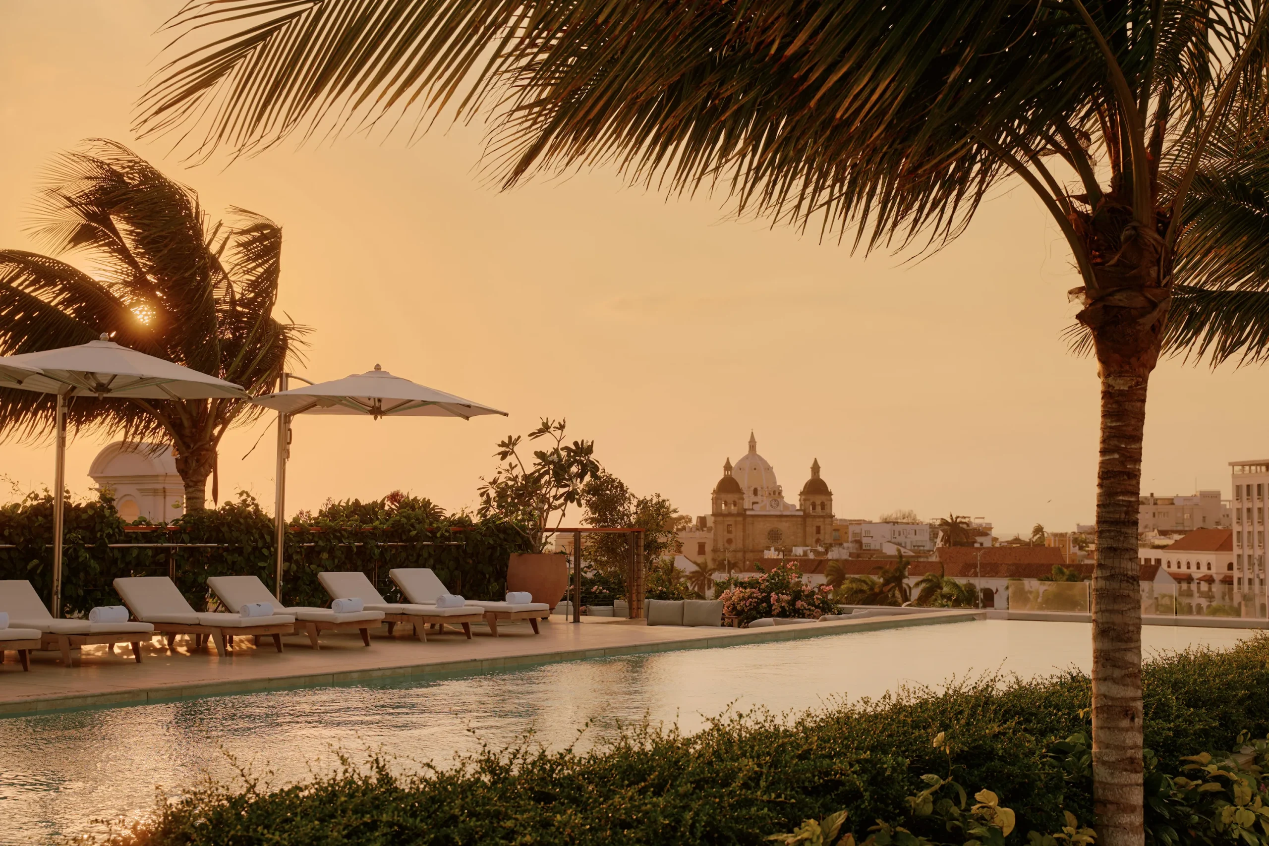 Four Seasons hotel in Cartagena, Colombia.