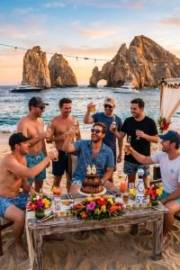 Luxury events and private parties in Cabo San Lucas with oceanfront views