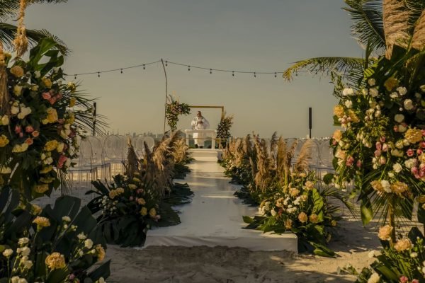 beach wedding cartagena
